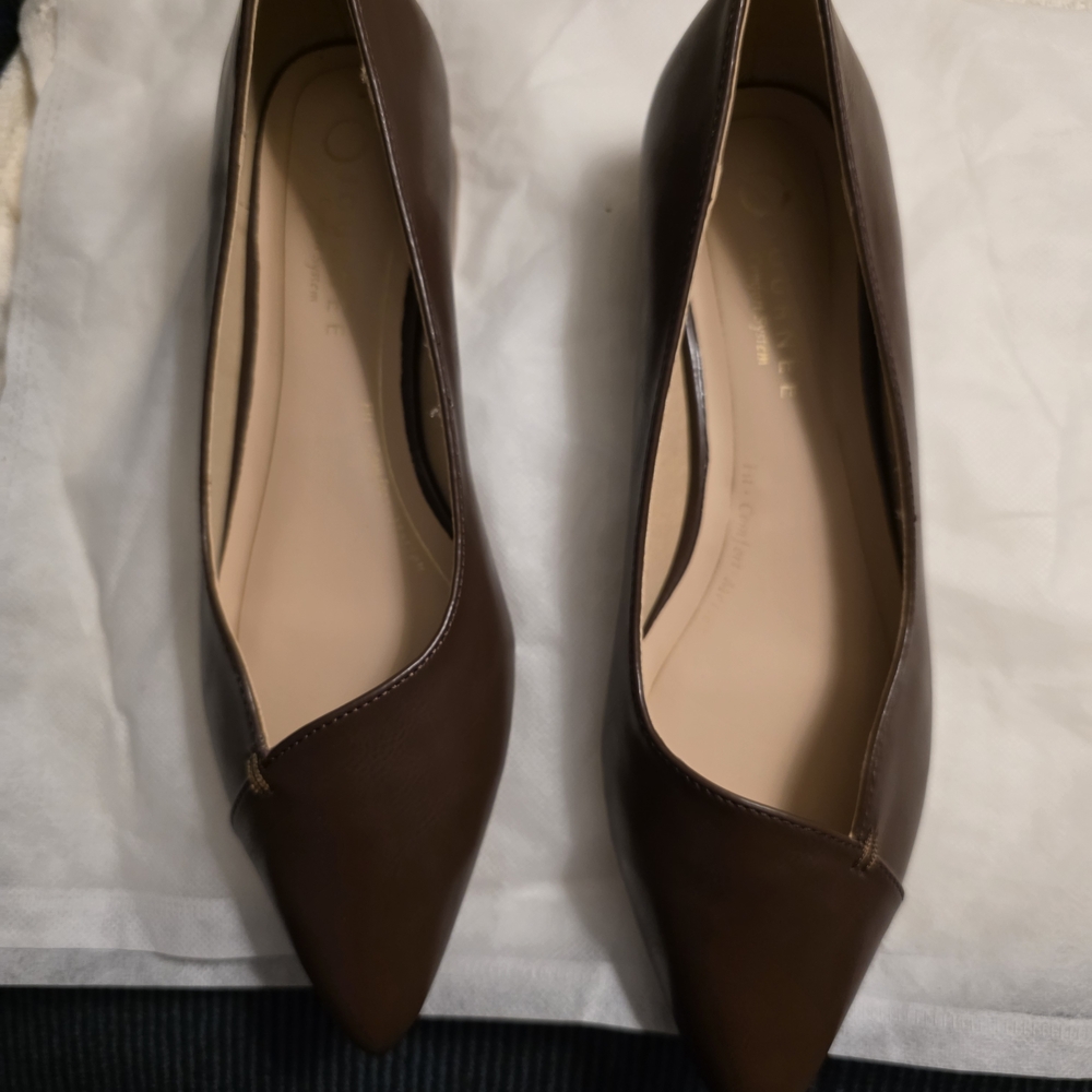 Journee Collection Womens Carmin Low Heeled Dress Flats